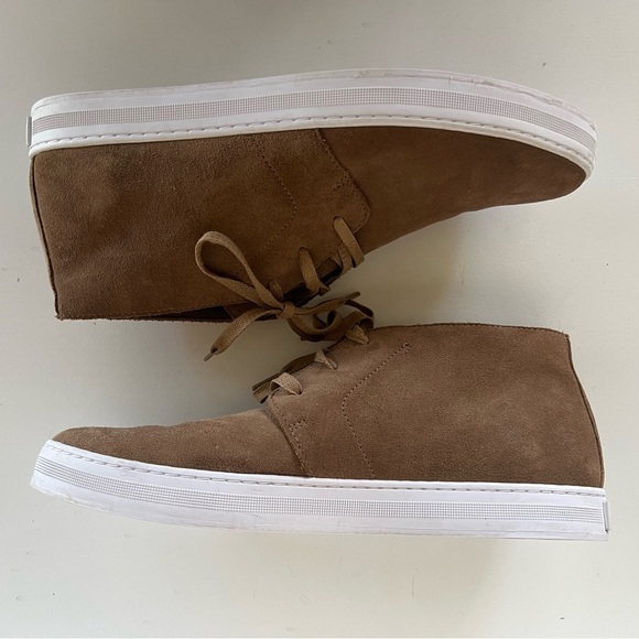 Sorel Cstreet Suede Waterproof Chukka Sneaker in Brown, size 11.5 main image 9
